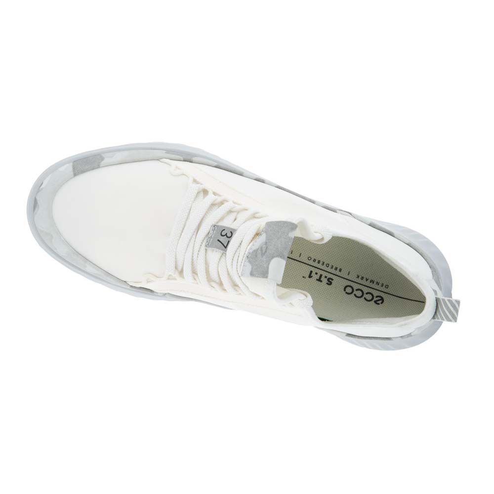 Women's Ecco Ath-1fw Slip On Lx Sneakers White | Canada 203KOR